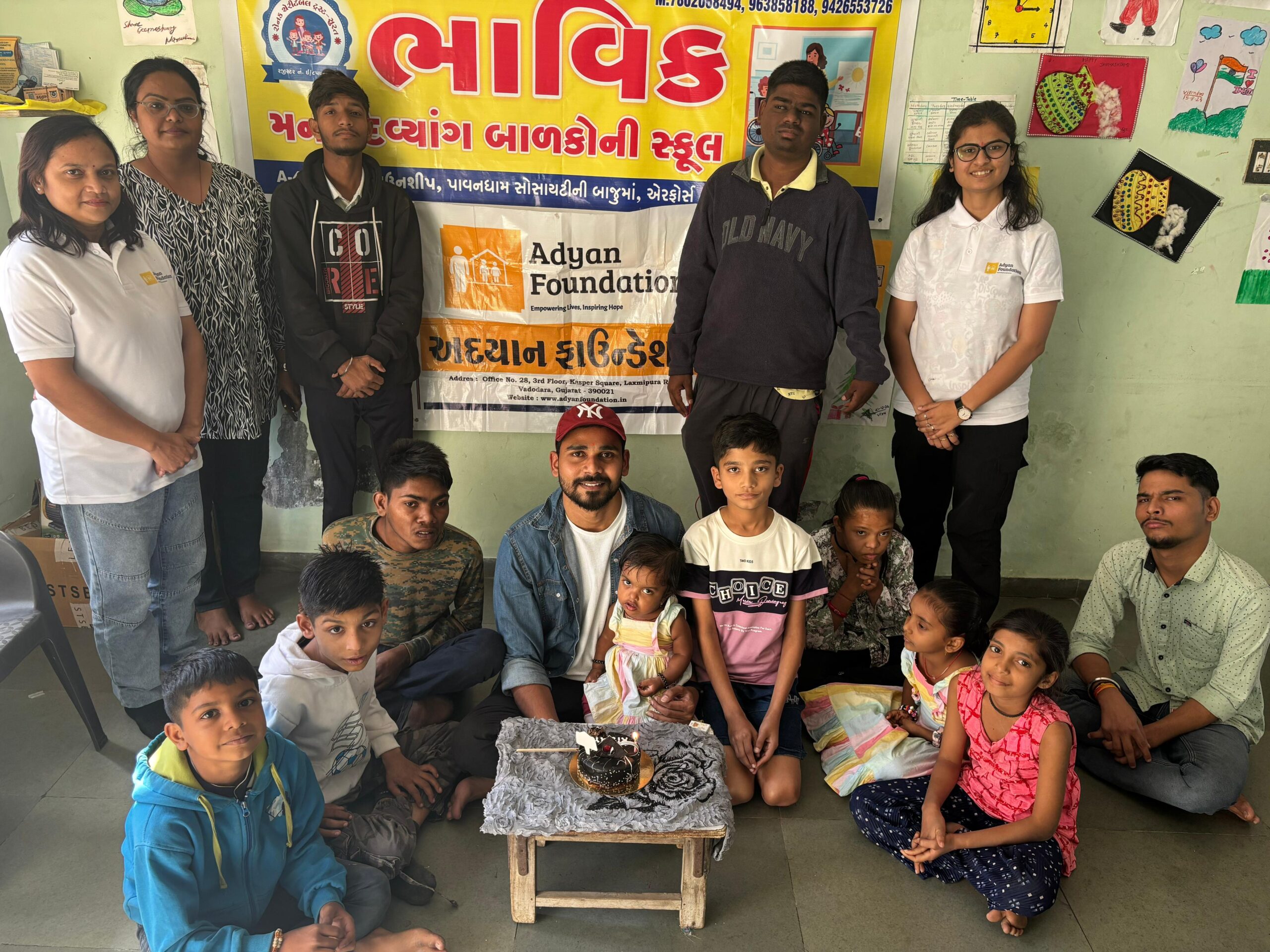 Empower Abilities Initiative-Birthday Celebration at Bhavik Divyang School –